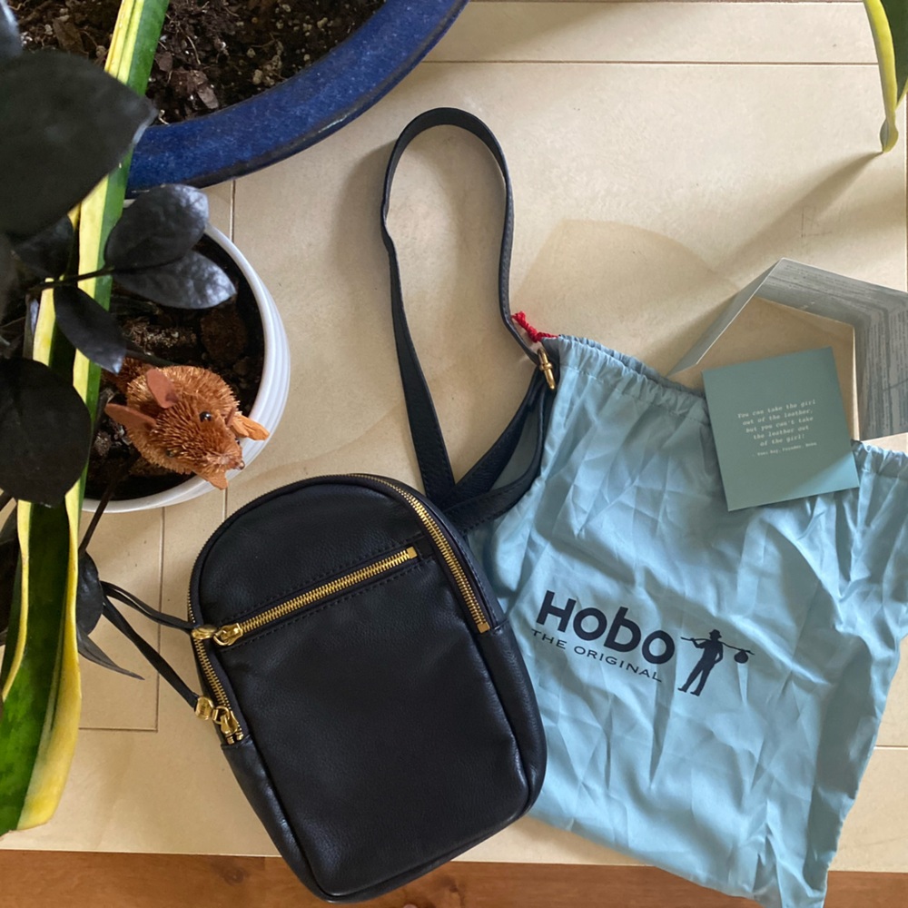 Hobo International sling backpack Ryder with dust bag